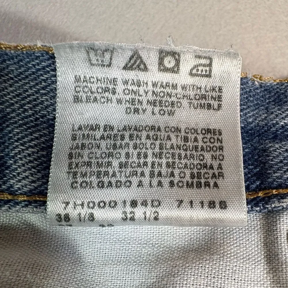 Wrangler 9760WDR Men’s Vintage Jeans 36x32 Straight Leg 90s Workwear
